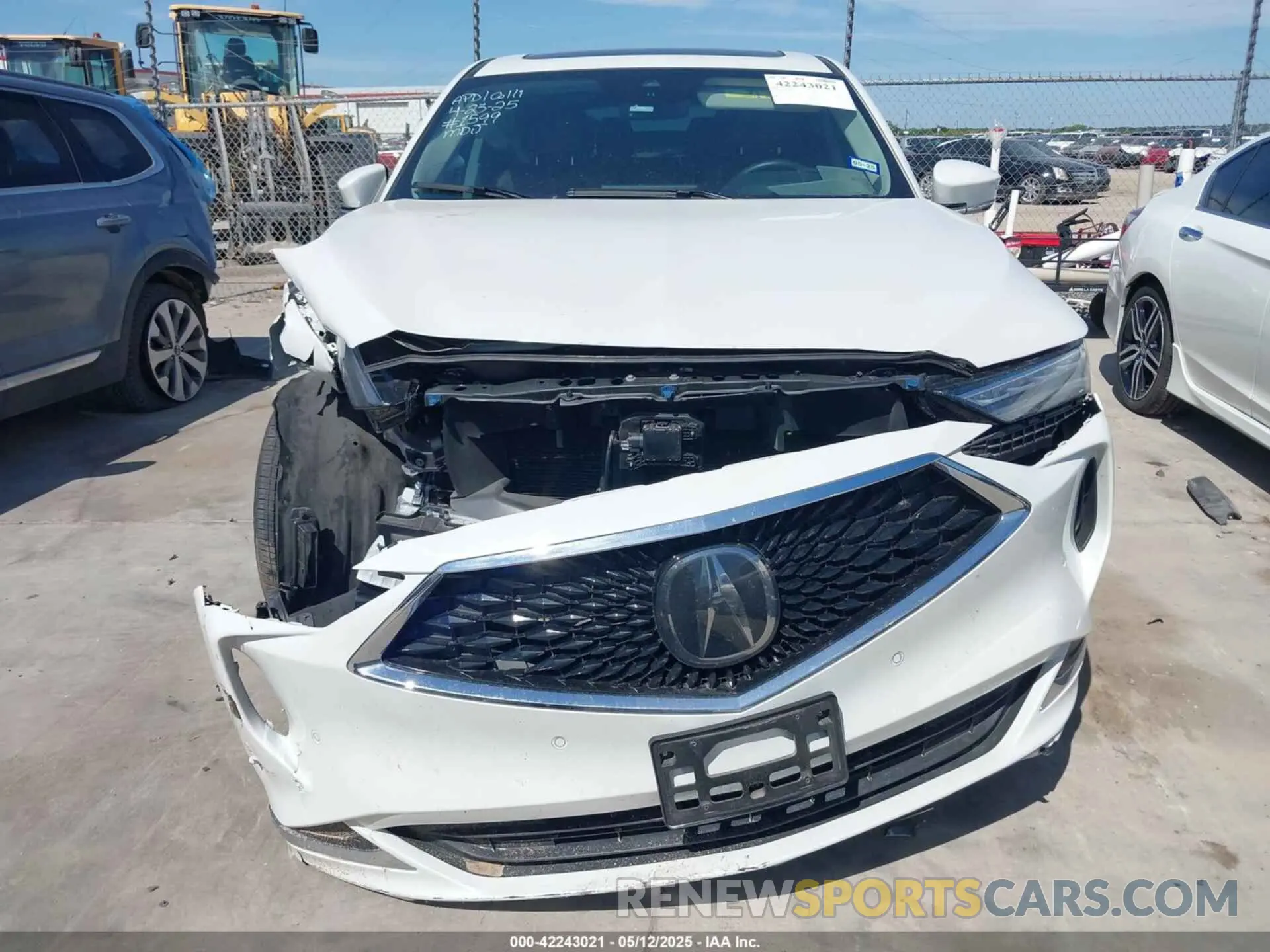 12 Photograph of a damaged car 5J8YD9H45NL011599 ACURA MDX 2022