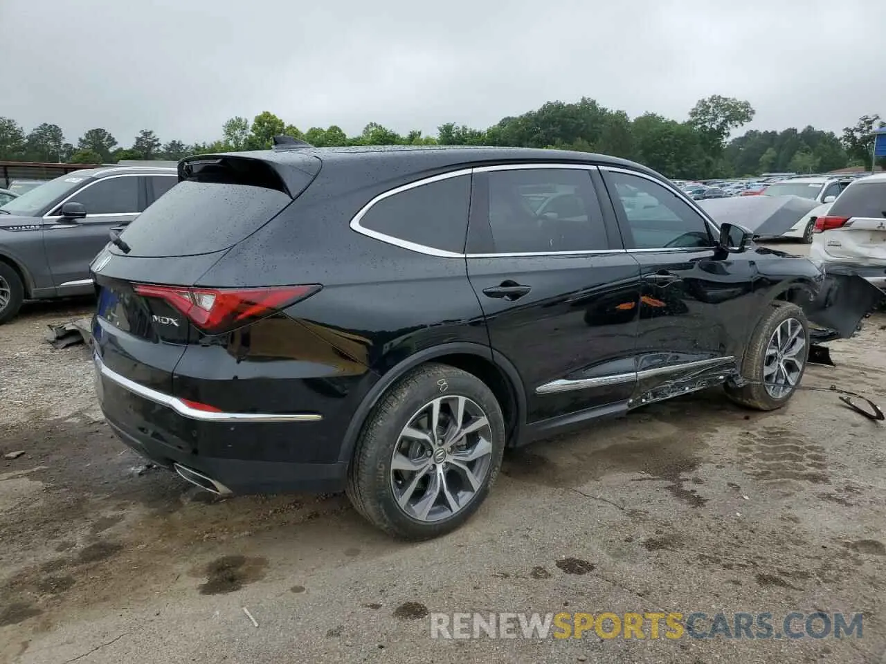 3 Photograph of a damaged car 5J8YD9H48NL009233 ACURA MDX 2022