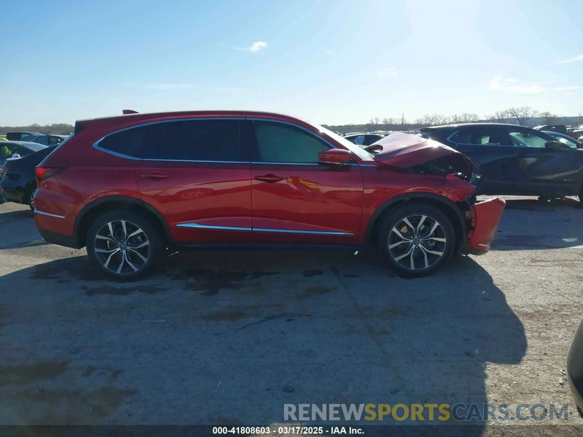 13 Photograph of a damaged car 5J8YD9H49NL002095 ACURA MDX 2022