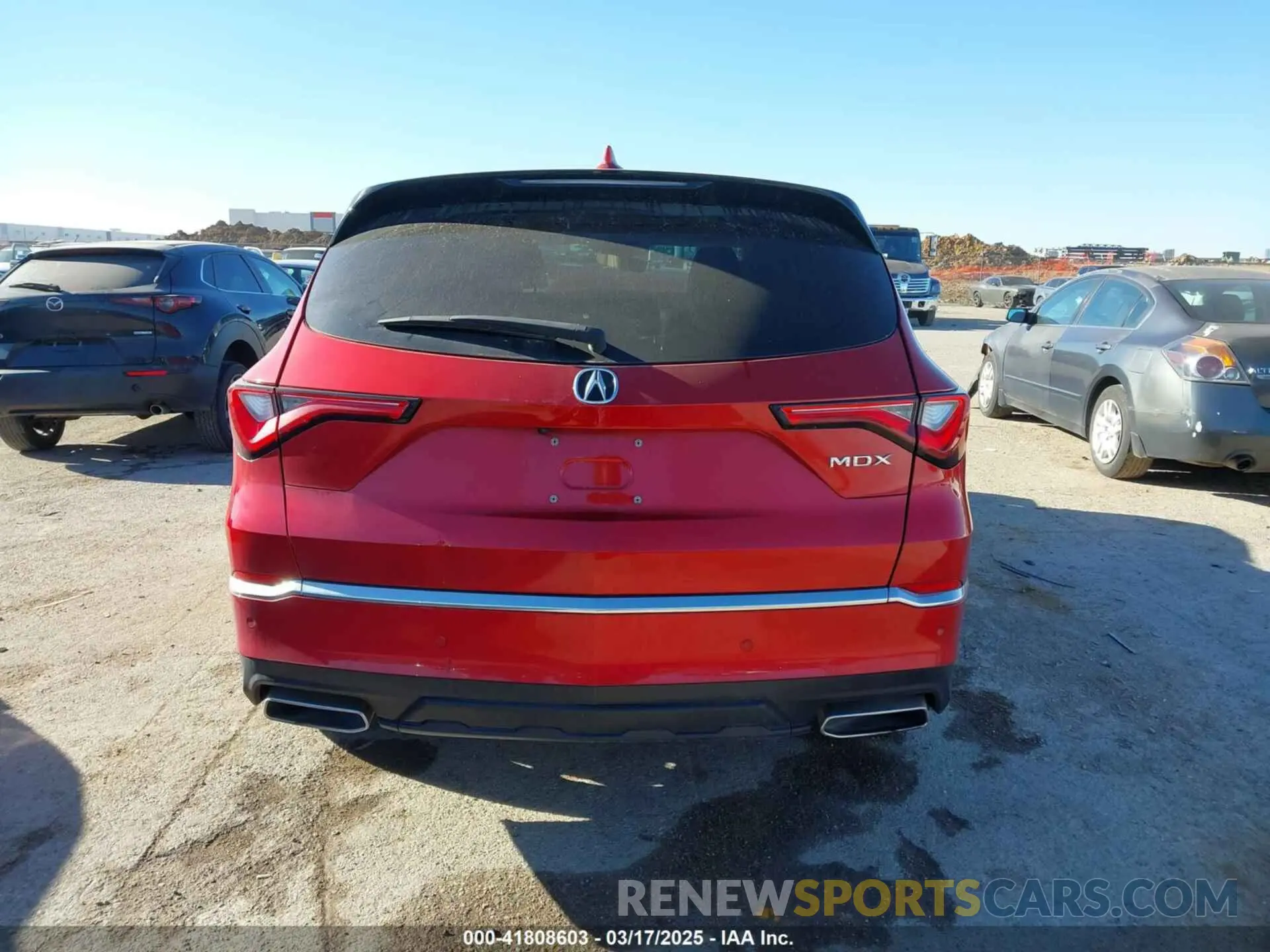 16 Photograph of a damaged car 5J8YD9H49NL002095 ACURA MDX 2022