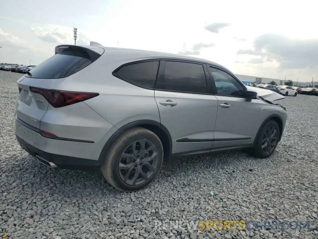 3 Photograph of a damaged car 5J8YE1H01NL020991 ACURA MDX 2022