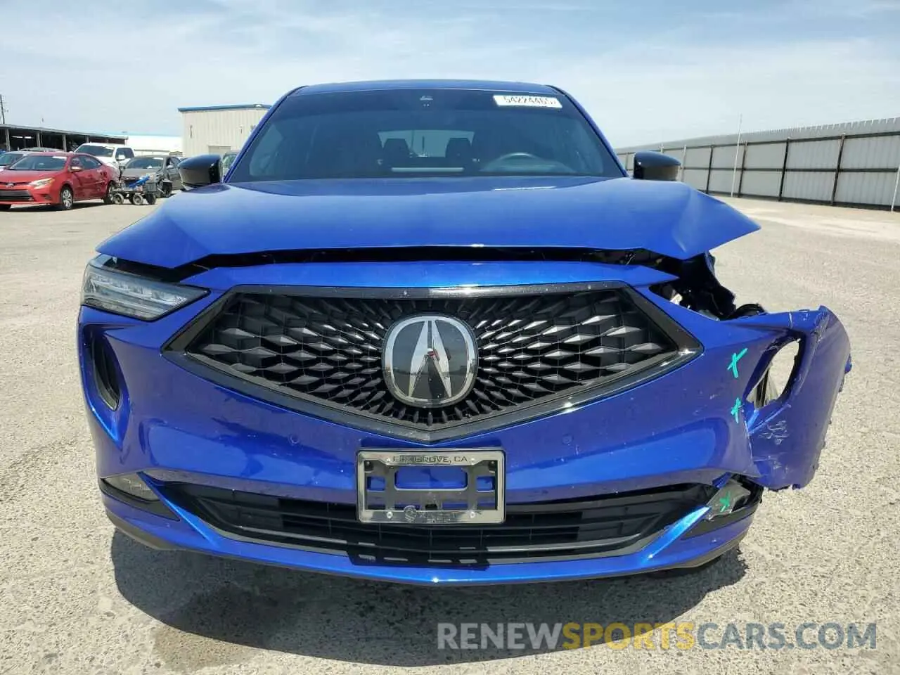 5 Photograph of a damaged car 5J8YE1H02NL041977 ACURA MDX 2022
