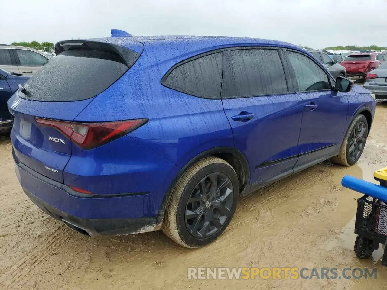 3 Photograph of a damaged car 5J8YE1H07NL013091 ACURA MDX 2022