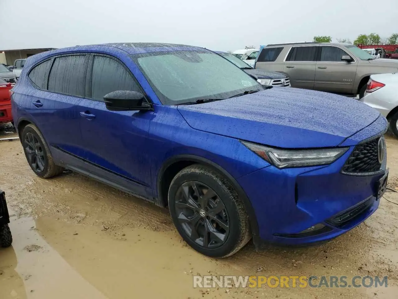 4 Photograph of a damaged car 5J8YE1H07NL013091 ACURA MDX 2022