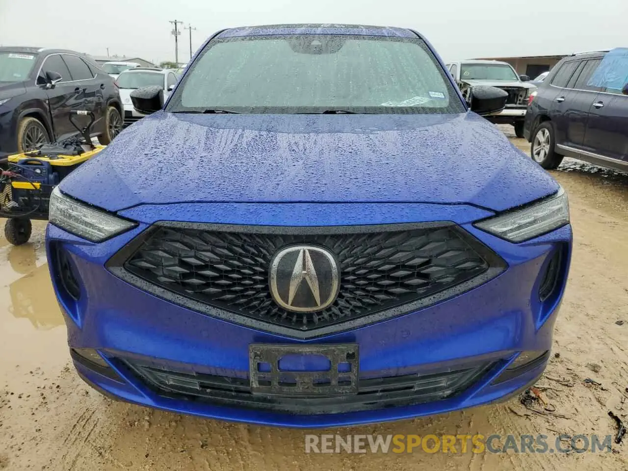 5 Photograph of a damaged car 5J8YE1H07NL013091 ACURA MDX 2022