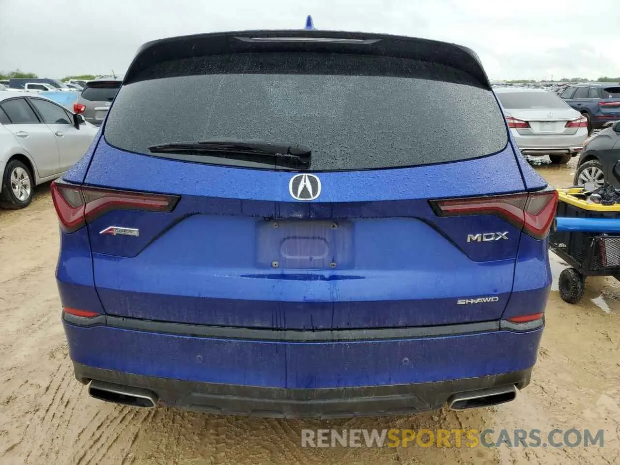 6 Photograph of a damaged car 5J8YE1H07NL013091 ACURA MDX 2022