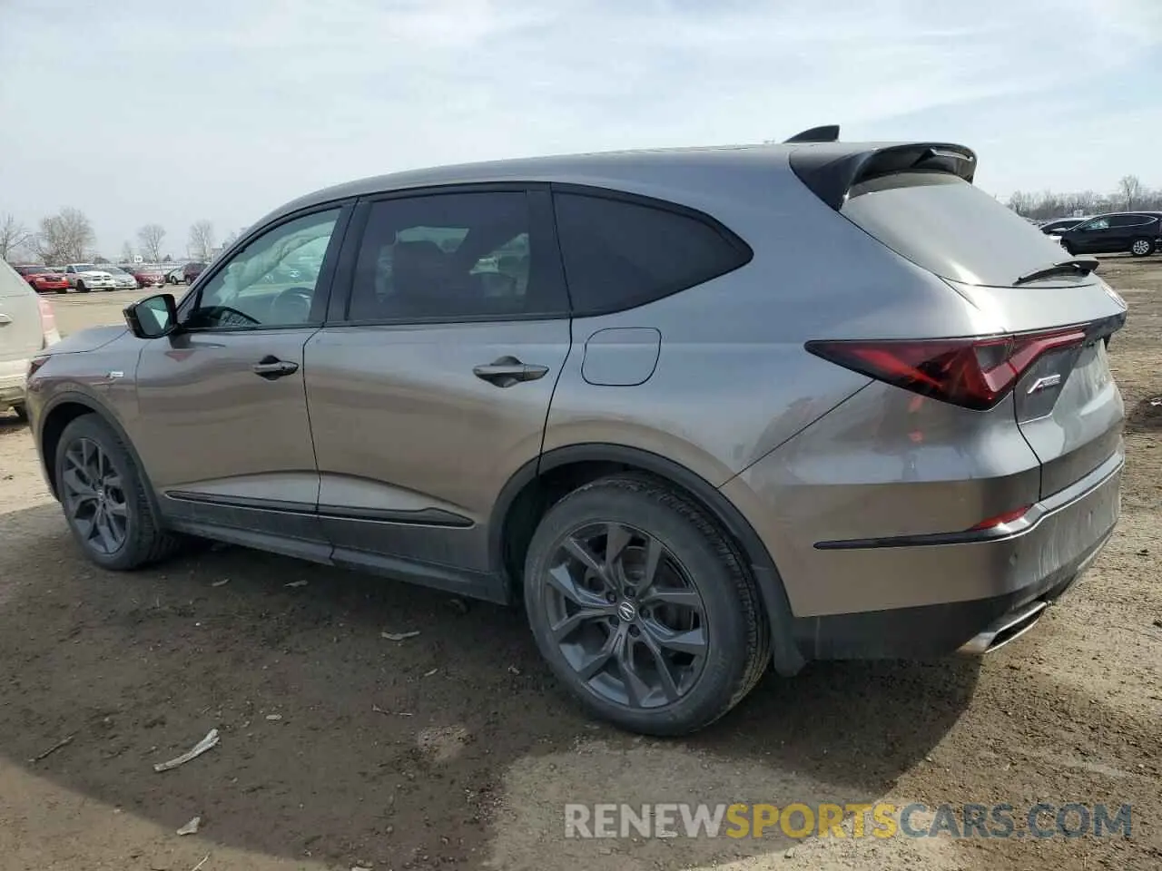 2 Photograph of a damaged car 5J8YE1H07NL803491 ACURA MDX 2022