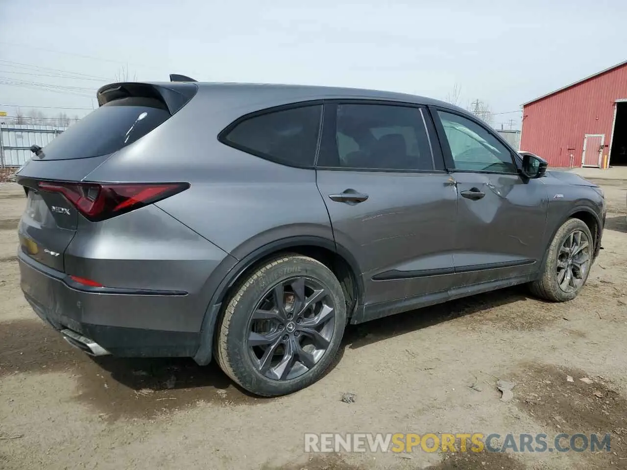 3 Photograph of a damaged car 5J8YE1H07NL803491 ACURA MDX 2022