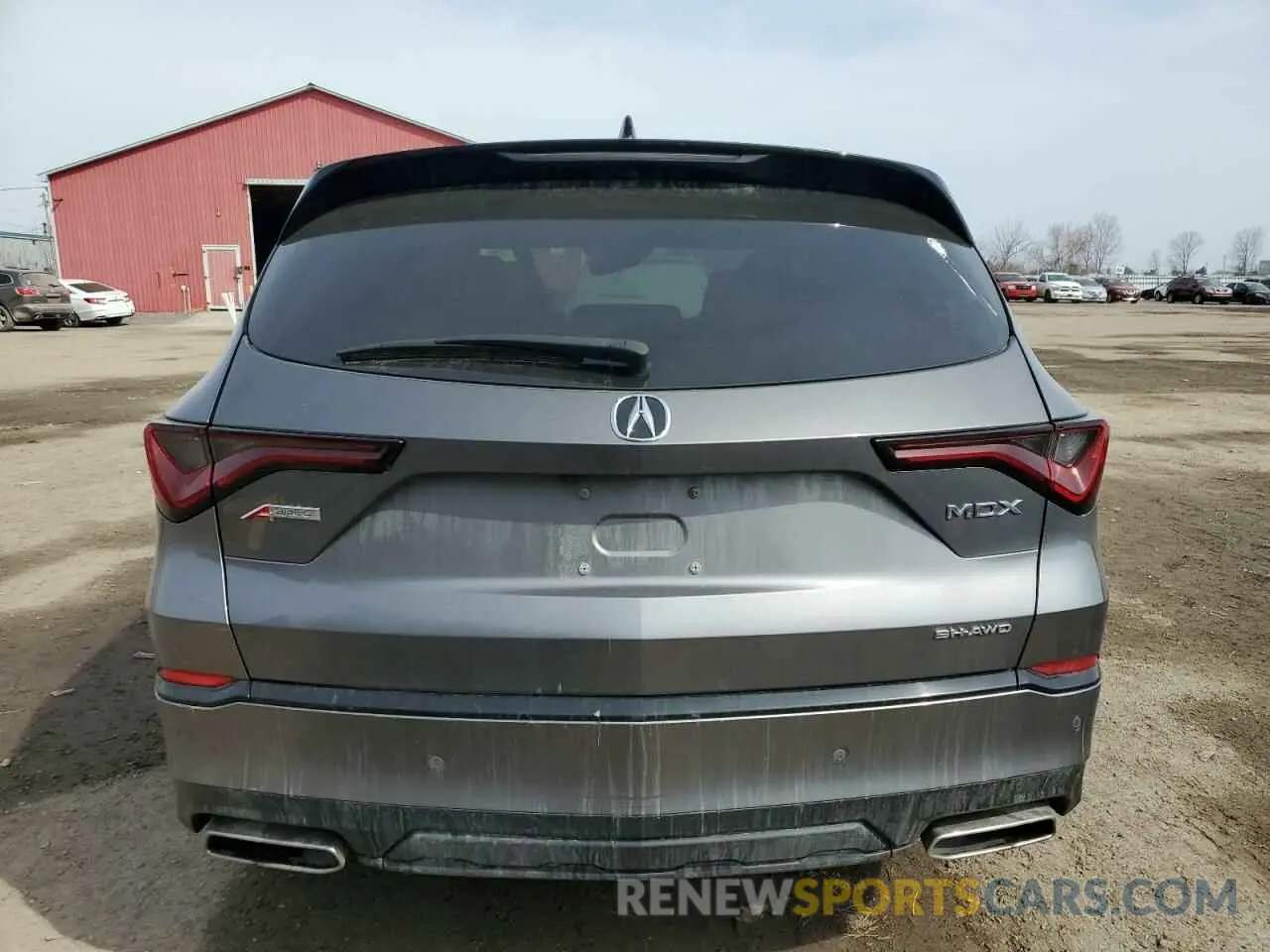 6 Photograph of a damaged car 5J8YE1H07NL803491 ACURA MDX 2022
