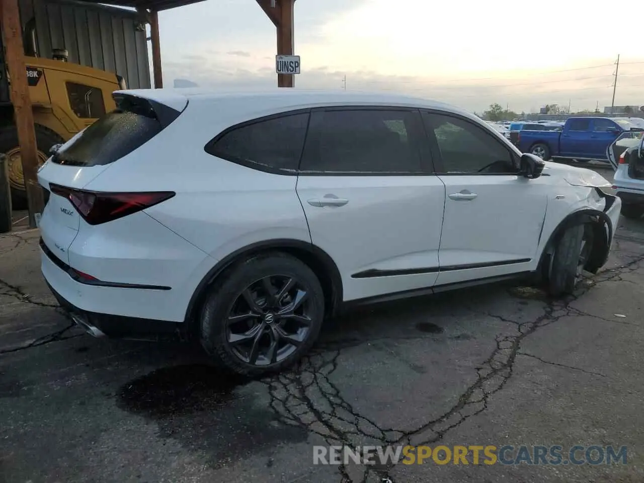 3 Photograph of a damaged car 5J8YE1H08NL036038 ACURA MDX 2022