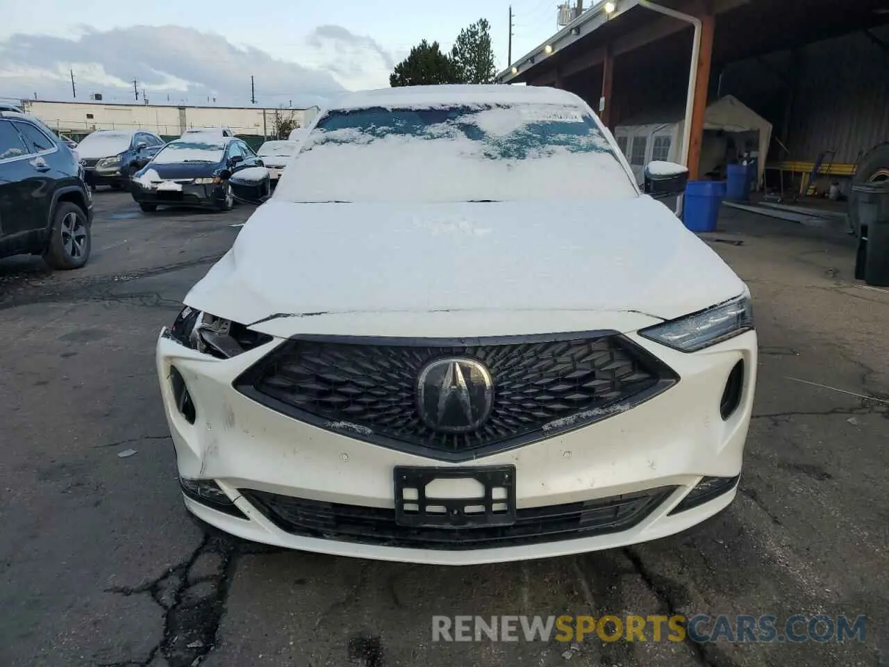 5 Photograph of a damaged car 5J8YE1H08NL036038 ACURA MDX 2022