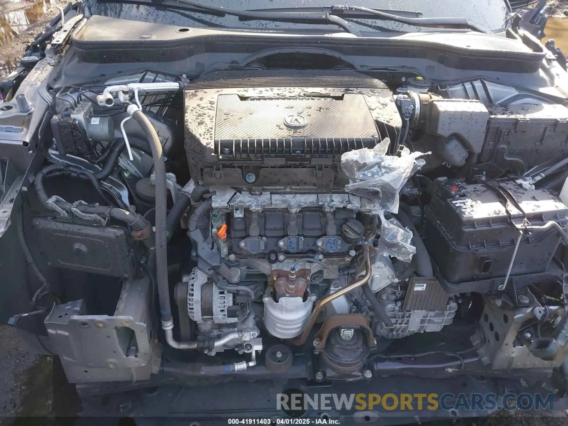 10 Photograph of a damaged car 5J8YE1H09NL035478 ACURA MDX 2022