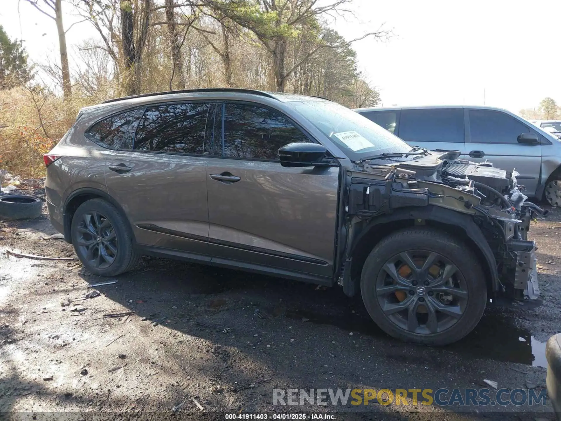 13 Photograph of a damaged car 5J8YE1H09NL035478 ACURA MDX 2022