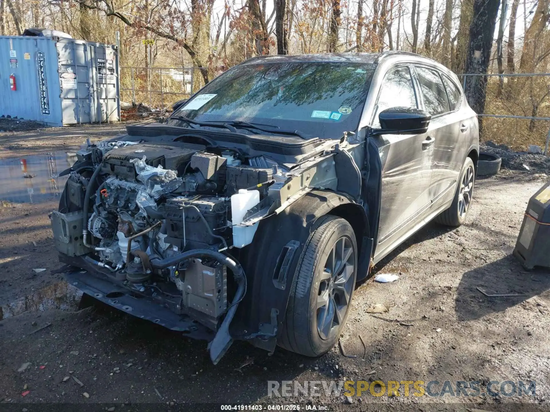 6 Photograph of a damaged car 5J8YE1H09NL035478 ACURA MDX 2022
