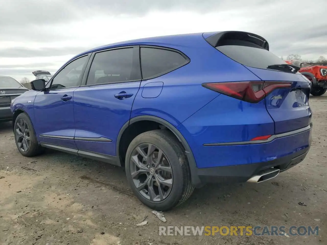 2 Photograph of a damaged car 5J8YE1H0XNL035540 ACURA MDX 2022
