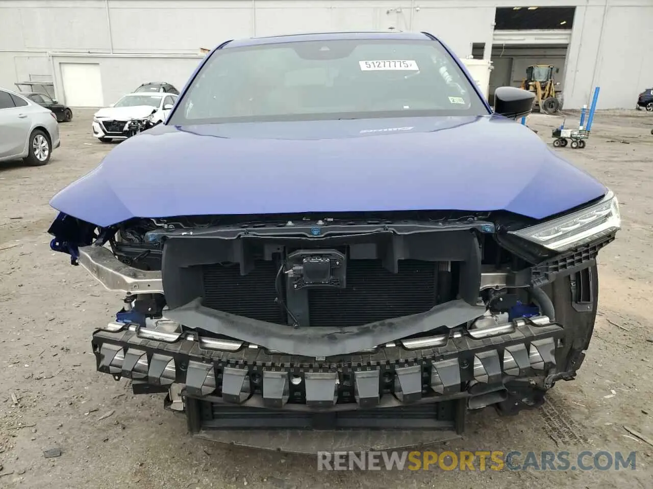 5 Photograph of a damaged car 5J8YE1H0XNL035540 ACURA MDX 2022