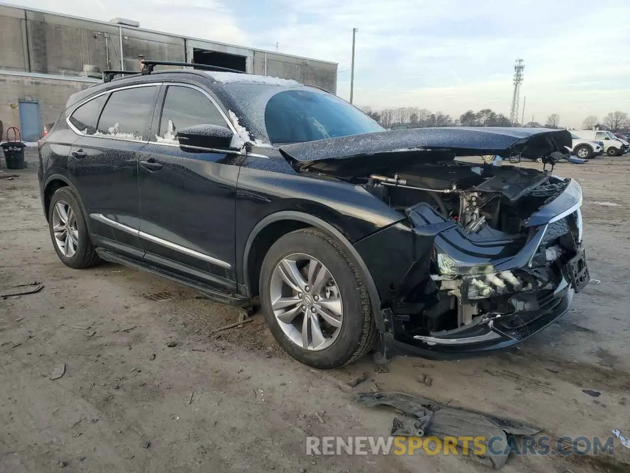 4 Photograph of a damaged car 5J8YE1H30NL022211 ACURA MDX 2022