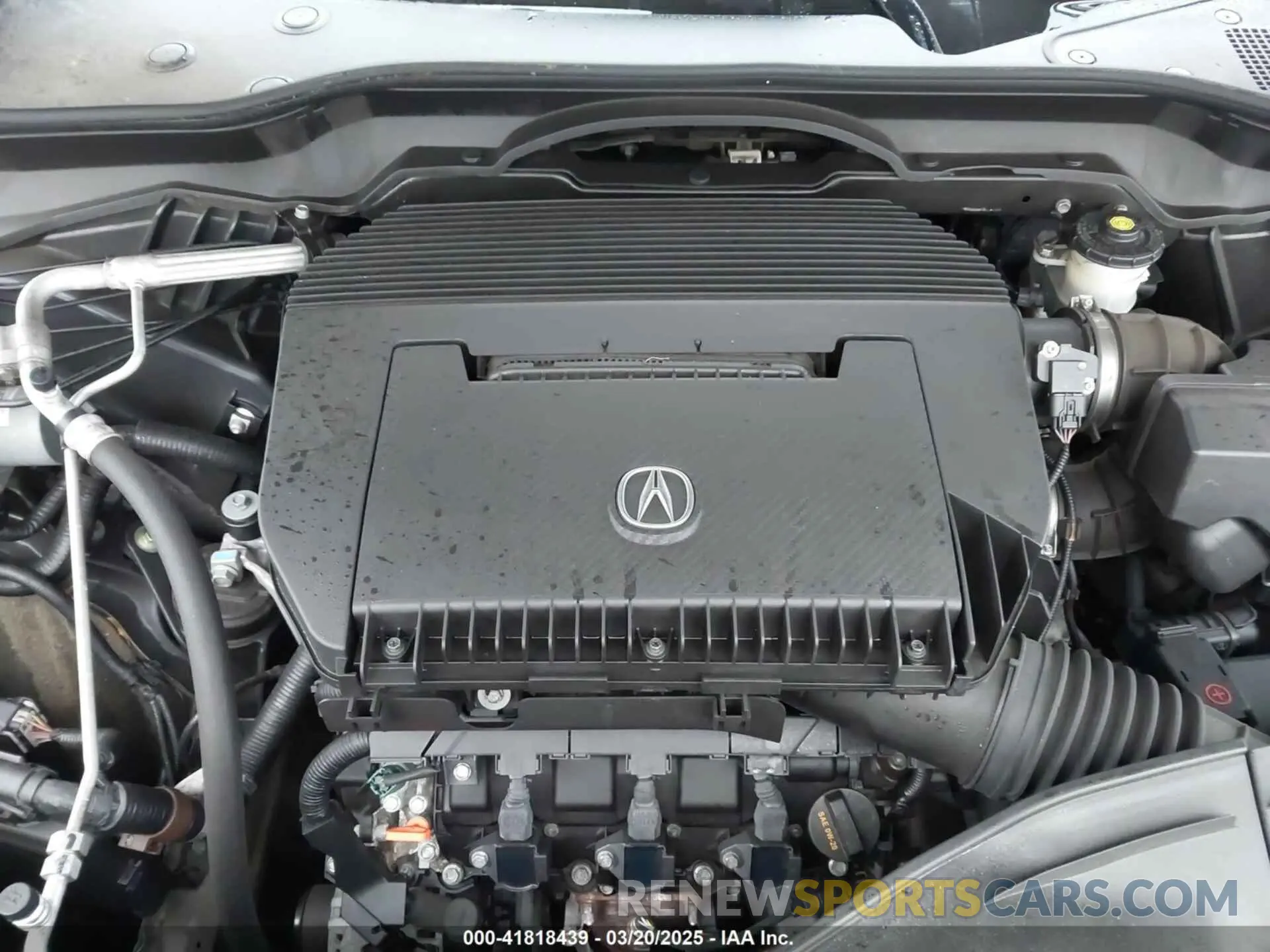 10 Photograph of a damaged car 5J8YE1H33NL002776 ACURA MDX 2022