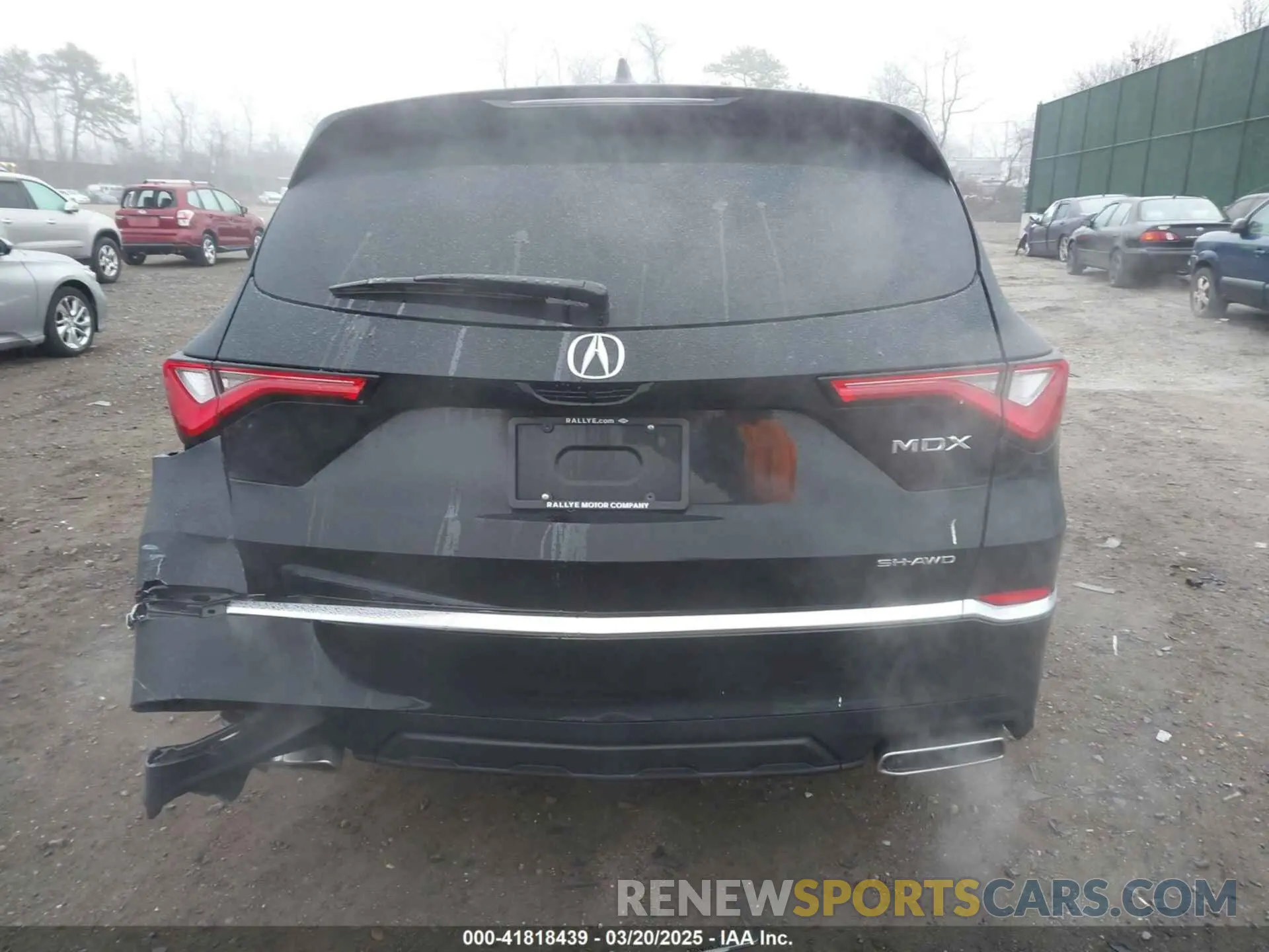 16 Photograph of a damaged car 5J8YE1H33NL002776 ACURA MDX 2022
