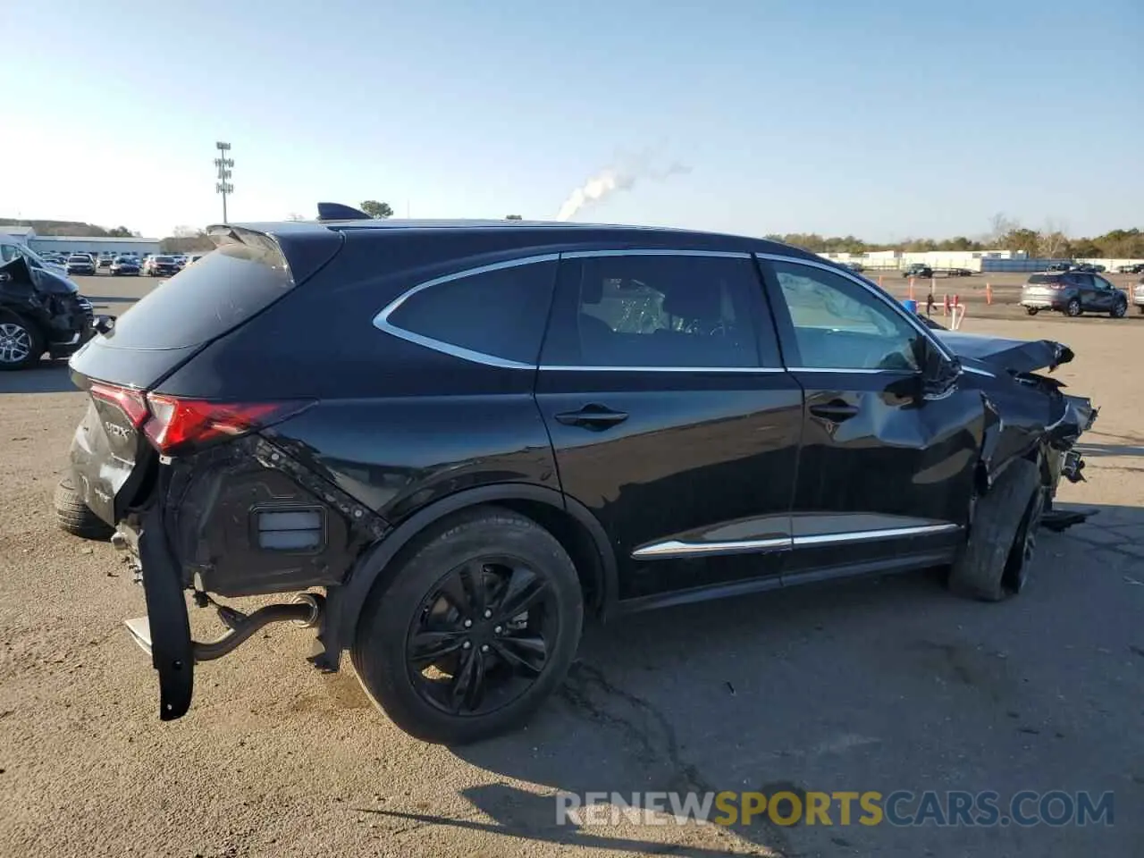 3 Photograph of a damaged car 5J8YE1H39NL006153 ACURA MDX 2022