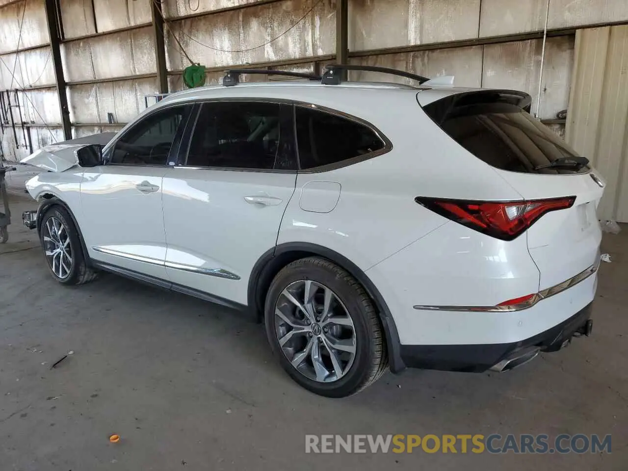 2 Photograph of a damaged car 5J8YE1H41NL020797 ACURA MDX 2022