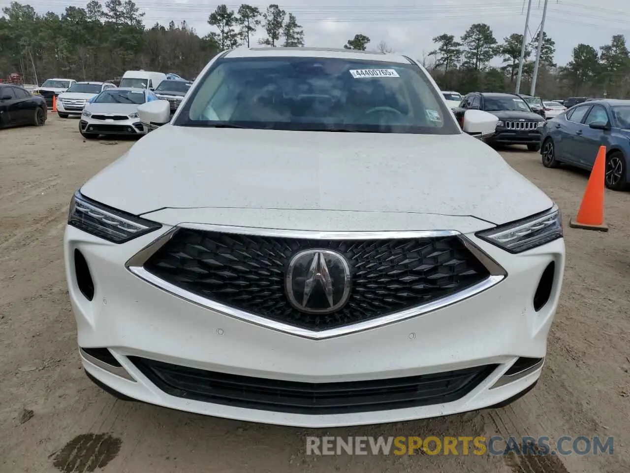 5 Photograph of a damaged car 5J8YE1H43NL026066 ACURA MDX 2022