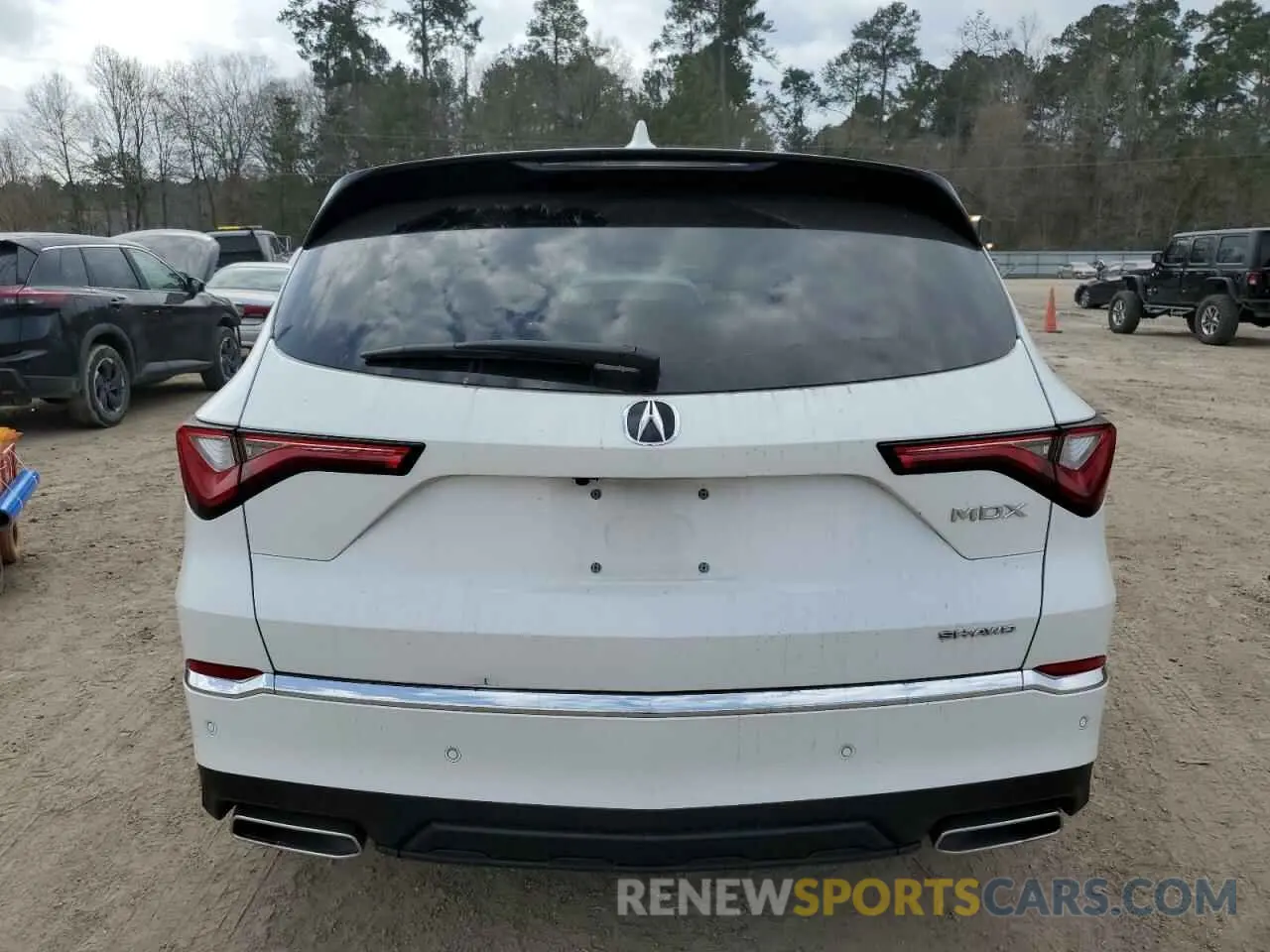 6 Photograph of a damaged car 5J8YE1H43NL026066 ACURA MDX 2022