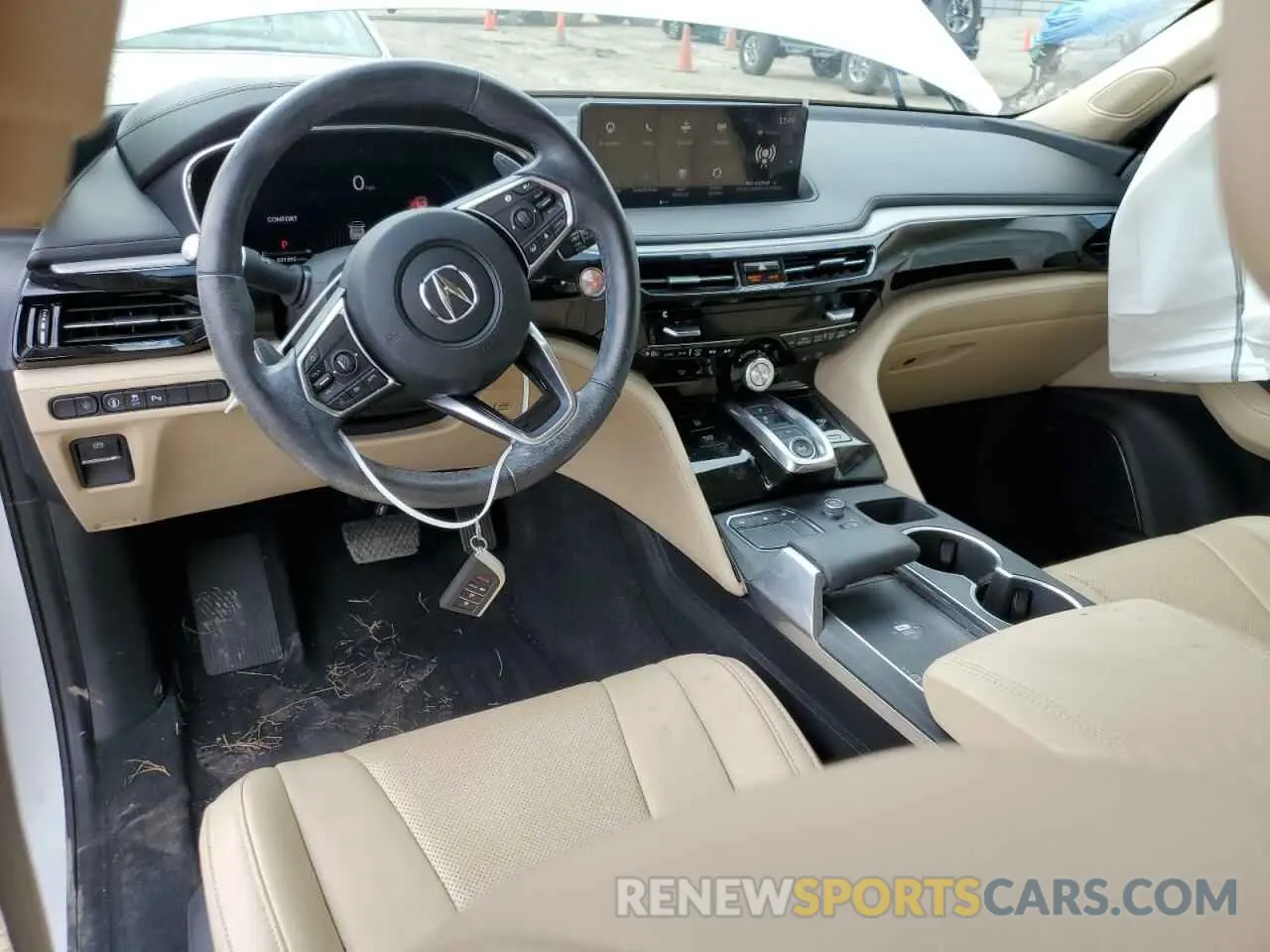 8 Photograph of a damaged car 5J8YE1H43NL026066 ACURA MDX 2022