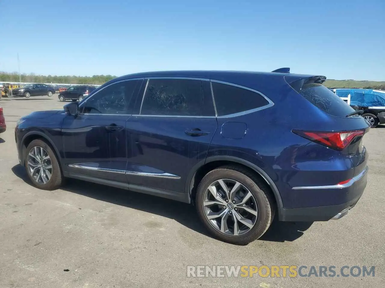 2 Photograph of a damaged car 5J8YE1H44NL001547 ACURA MDX 2022