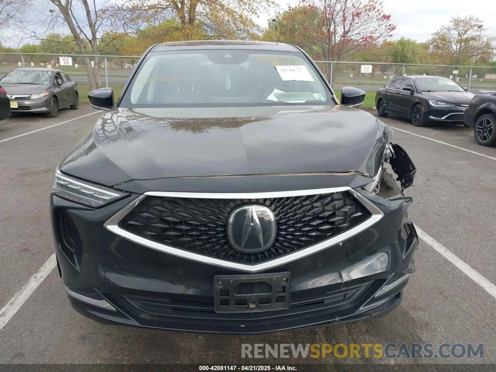 12 Photograph of a damaged car 5J8YE1H44NL036511 ACURA MDX 2022