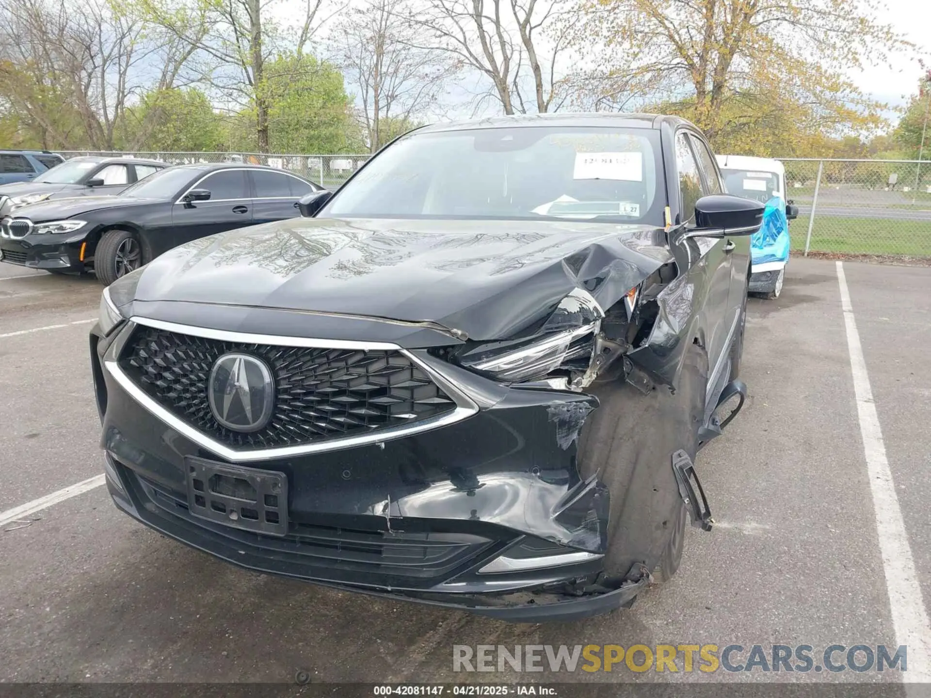 6 Photograph of a damaged car 5J8YE1H44NL036511 ACURA MDX 2022