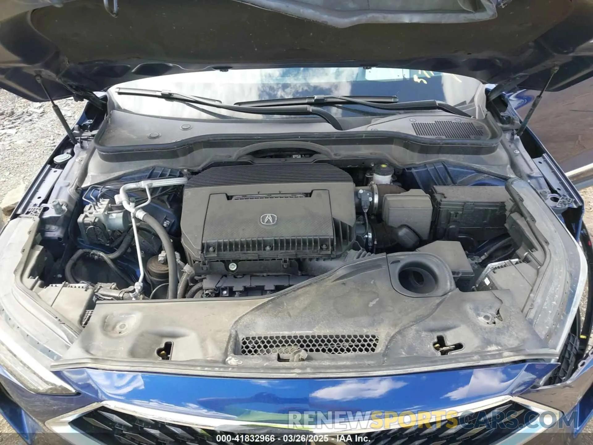 10 Photograph of a damaged car 5J8YE1H47NL026765 ACURA MDX 2022
