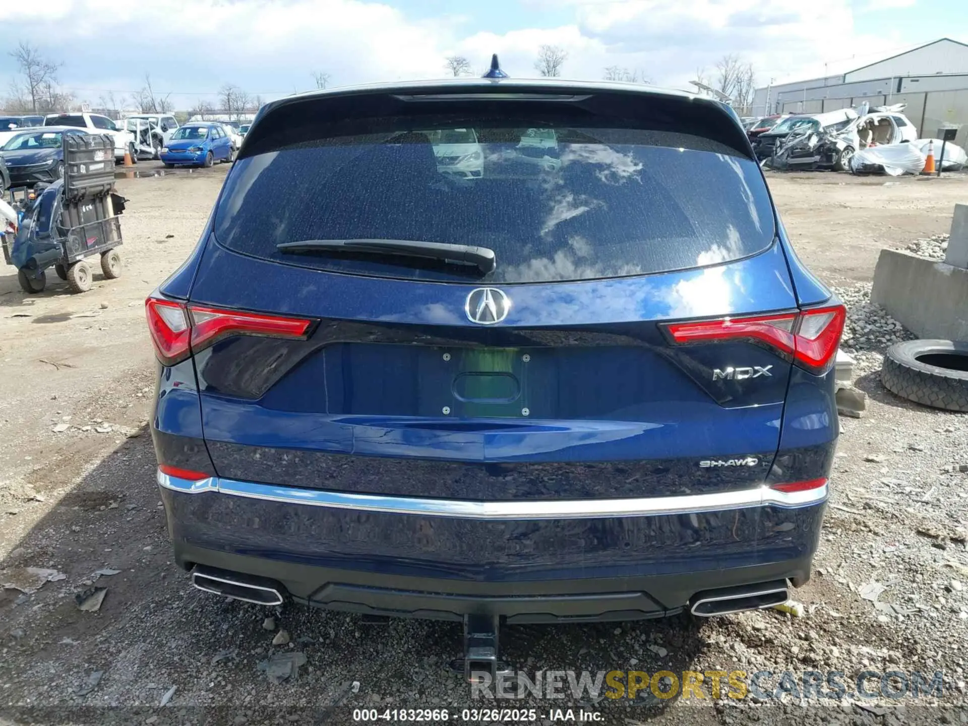 16 Photograph of a damaged car 5J8YE1H47NL026765 ACURA MDX 2022