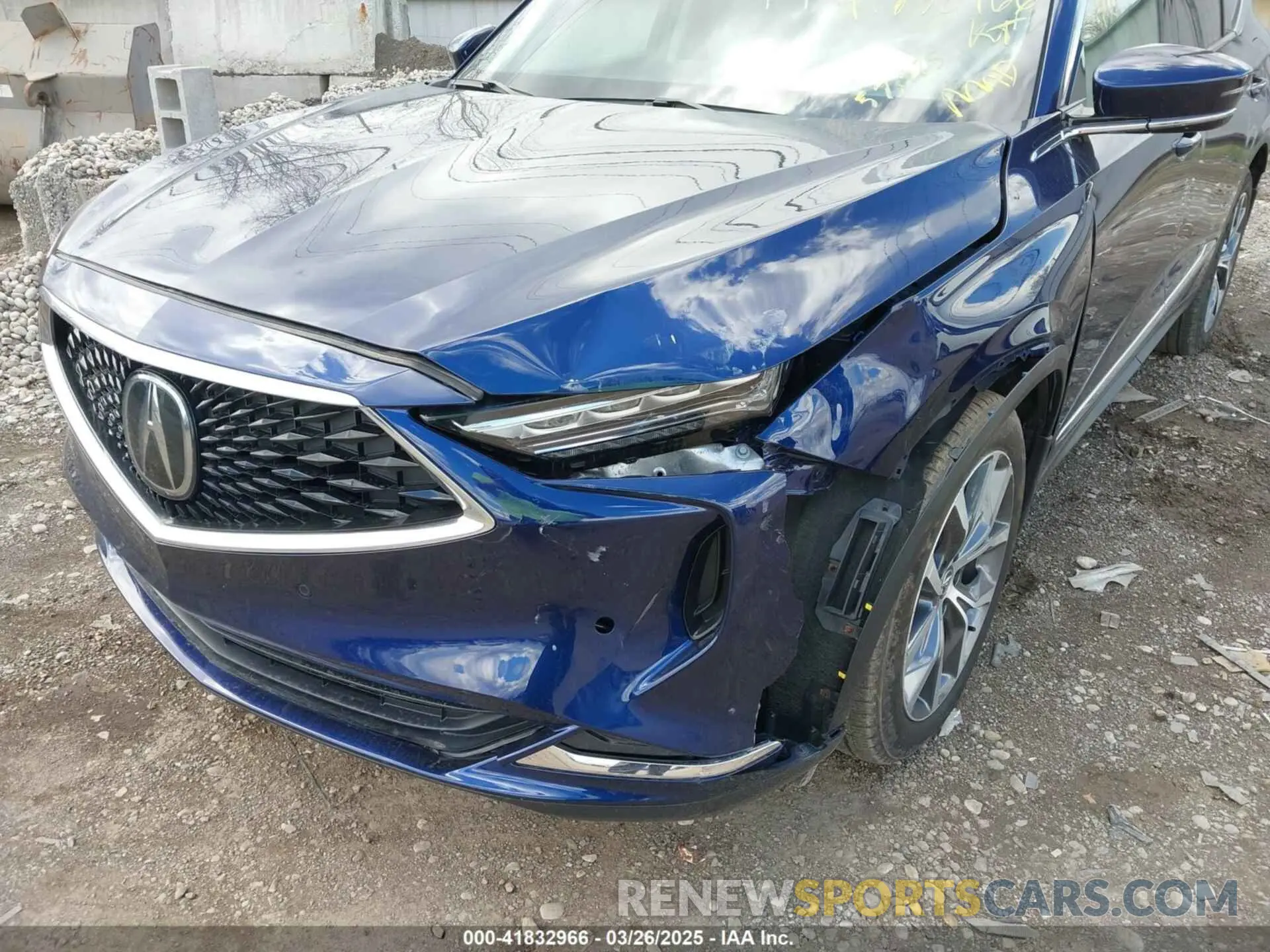 6 Photograph of a damaged car 5J8YE1H47NL026765 ACURA MDX 2022