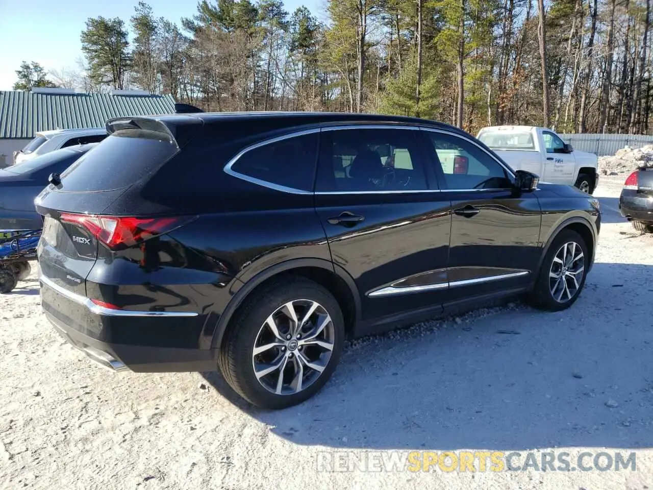 3 Photograph of a damaged car 5J8YE1H48NL022594 ACURA MDX 2022