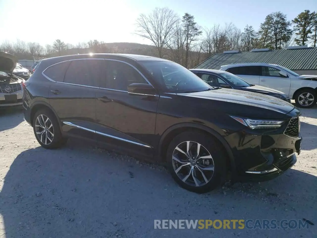 4 Photograph of a damaged car 5J8YE1H48NL022594 ACURA MDX 2022