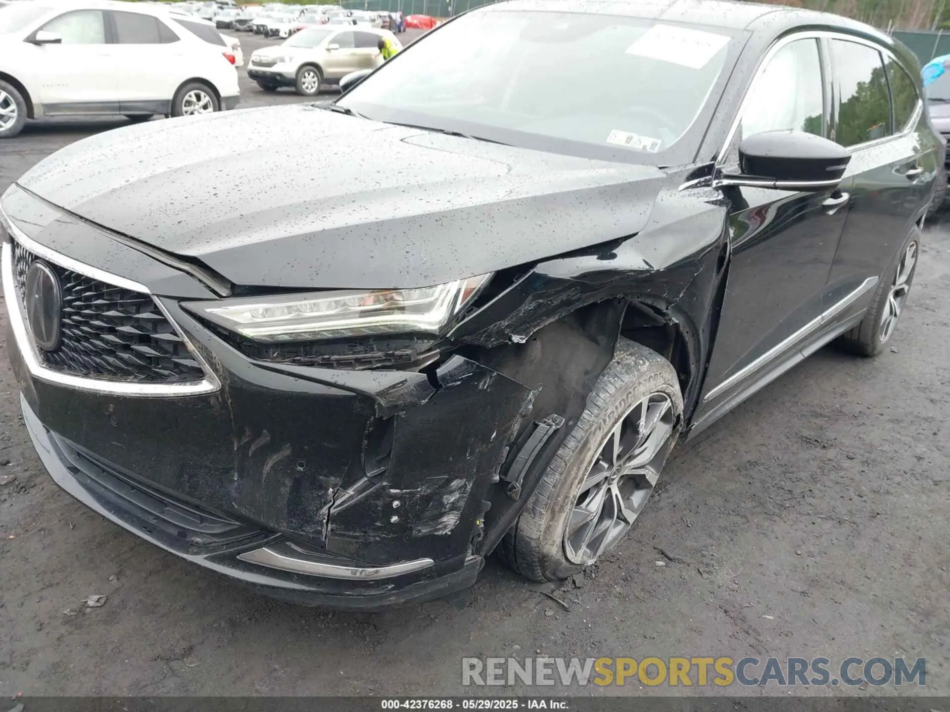 6 Photograph of a damaged car 5J8YE1H49NL006243 ACURA MDX 2022