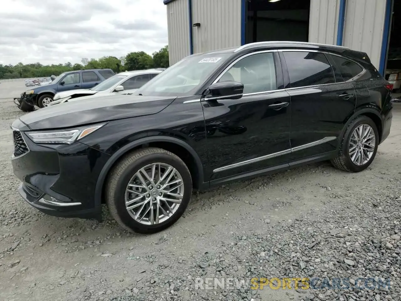 1 Photograph of a damaged car 5J8YE1H80NL035696 ACURA MDX 2022