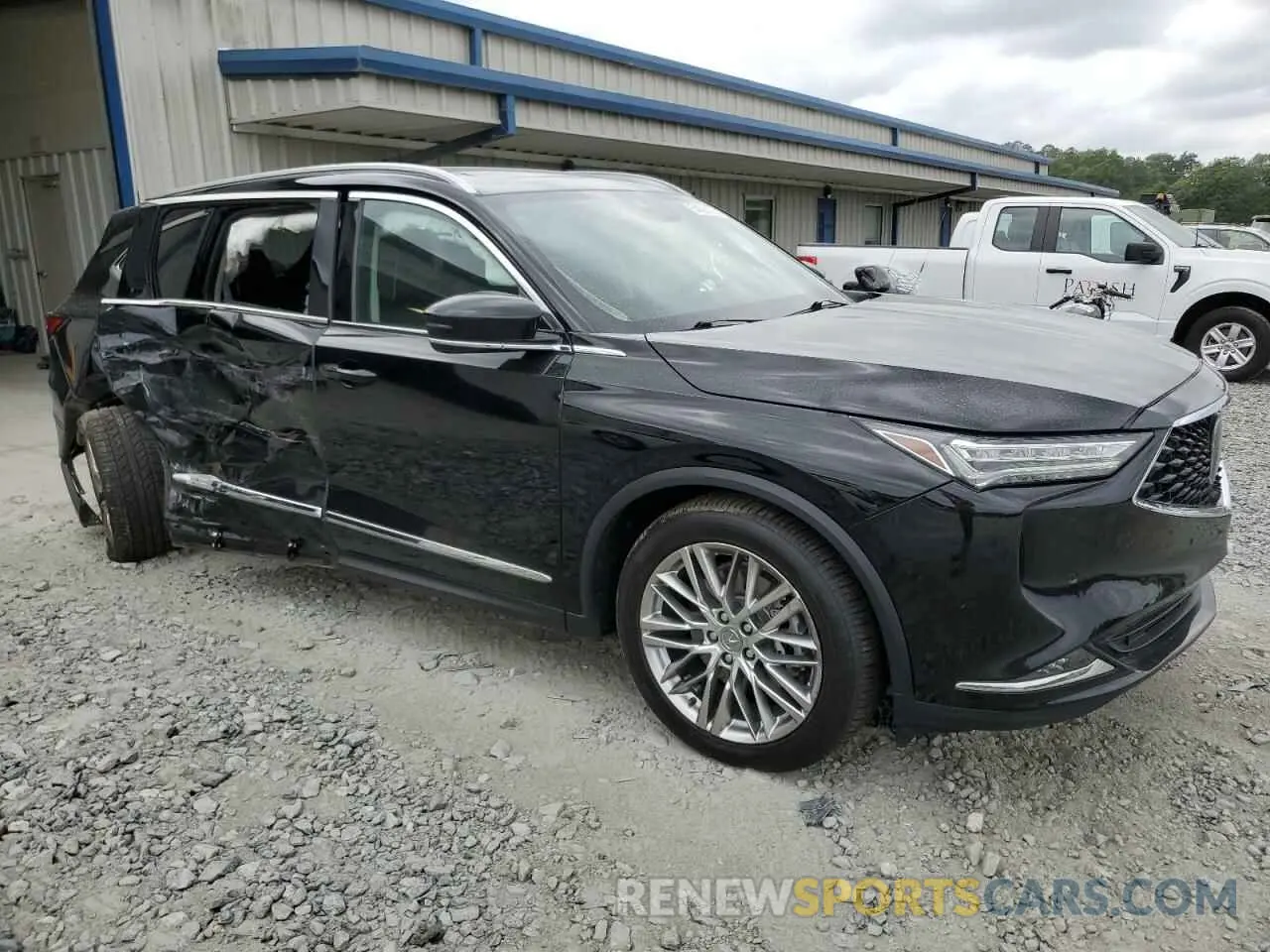 4 Photograph of a damaged car 5J8YE1H80NL035696 ACURA MDX 2022