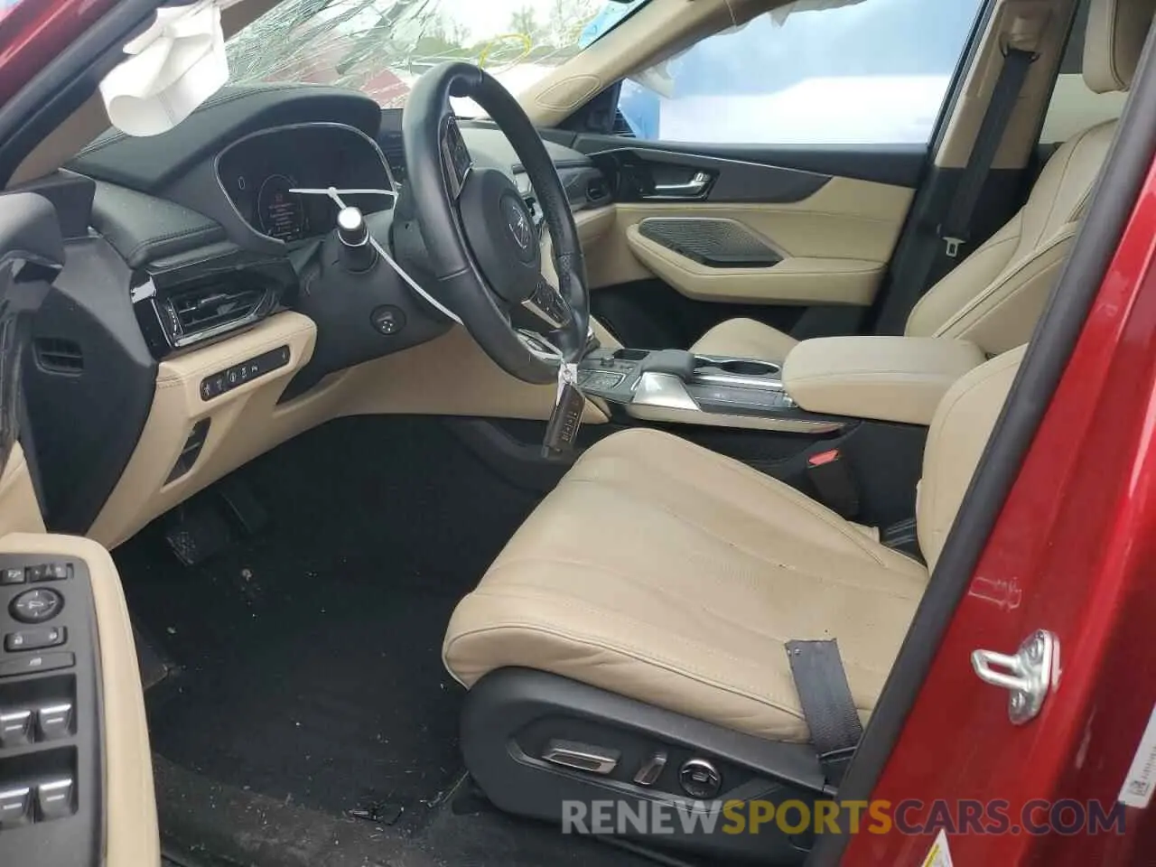 7 Photograph of a damaged car 5J8YE1H81NL000553 ACURA MDX 2022