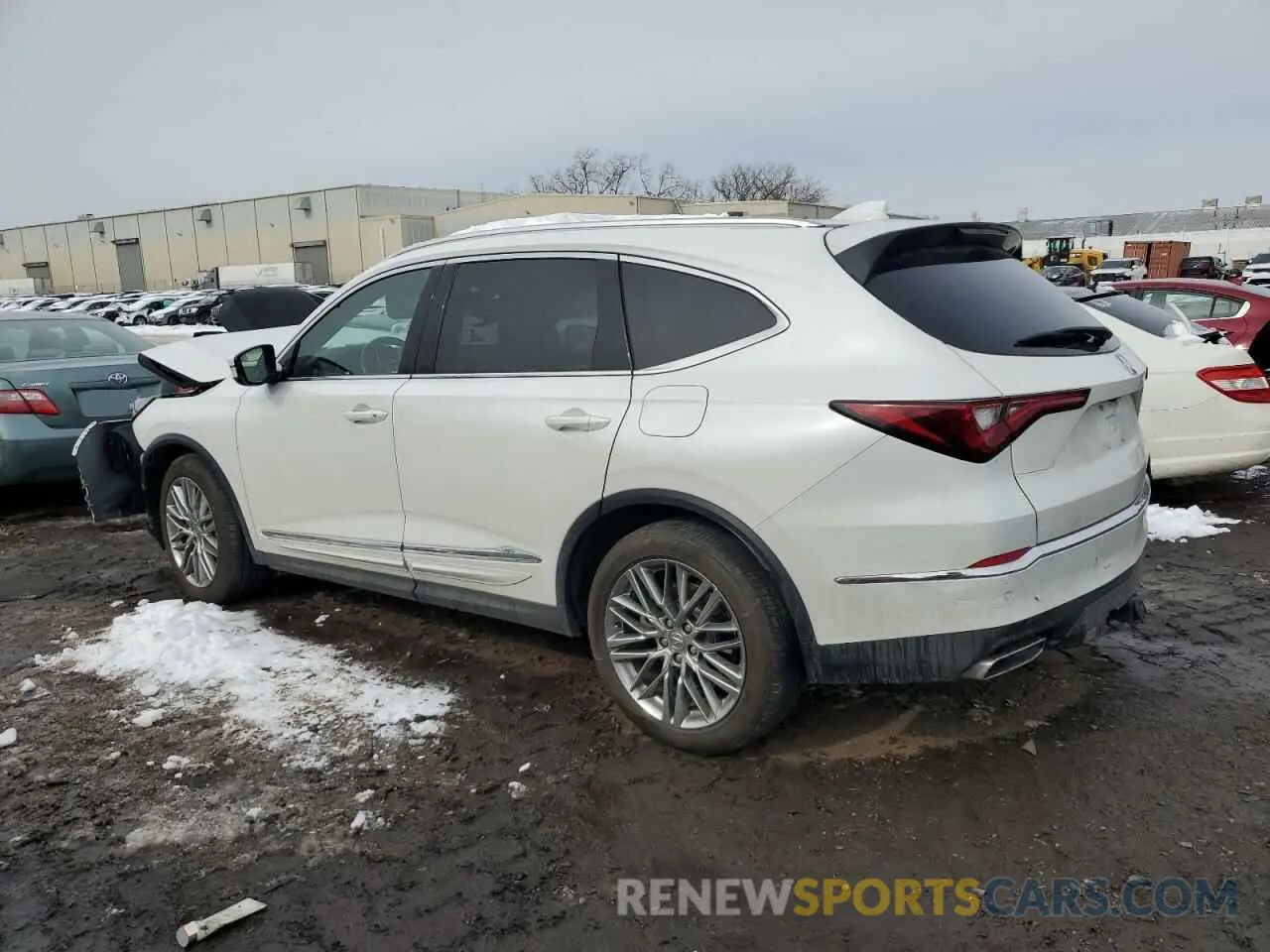 2 Photograph of a damaged car 5J8YE1H82NL040060 ACURA MDX 2022