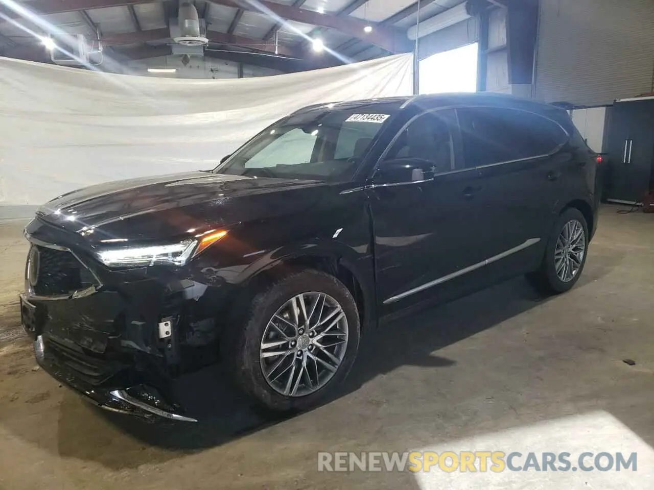 1 Photograph of a damaged car 5J8YE1H83NL011957 ACURA MDX 2022