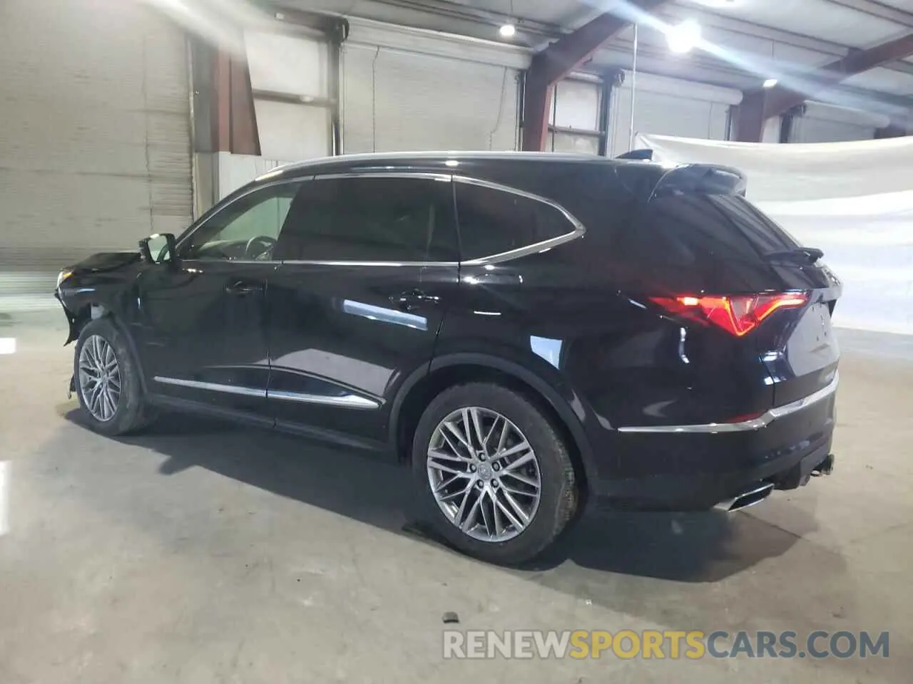 2 Photograph of a damaged car 5J8YE1H83NL011957 ACURA MDX 2022