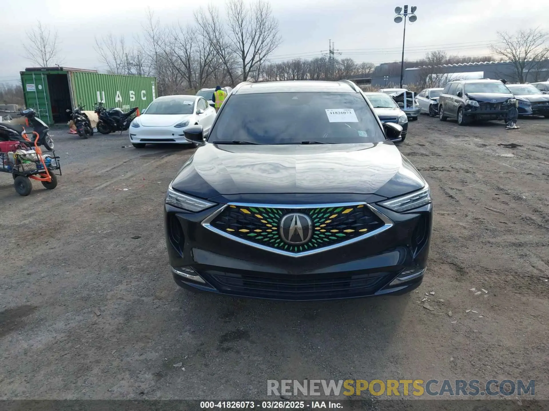 12 Photograph of a damaged car 5J8YE1H85NL028582 ACURA MDX 2022