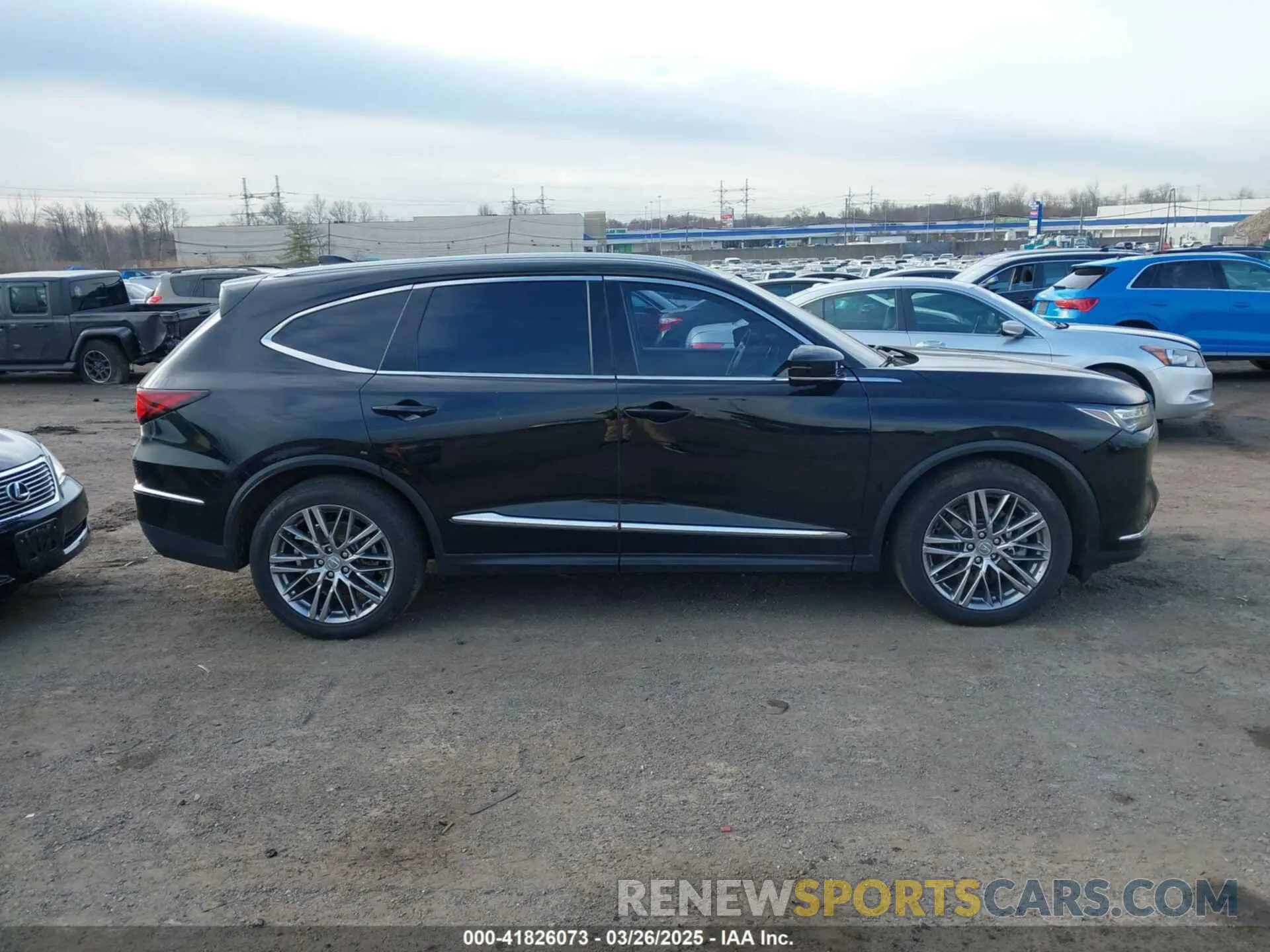 13 Photograph of a damaged car 5J8YE1H85NL028582 ACURA MDX 2022