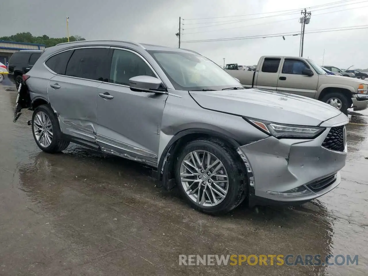4 Photograph of a damaged car 5J8YE1H86NL043513 ACURA MDX 2022