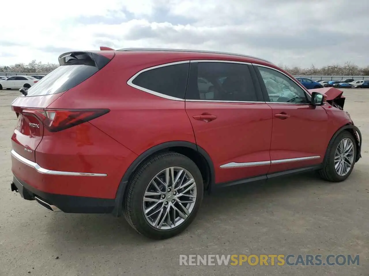 3 Photograph of a damaged car 5J8YE1H87NL041057 ACURA MDX 2022