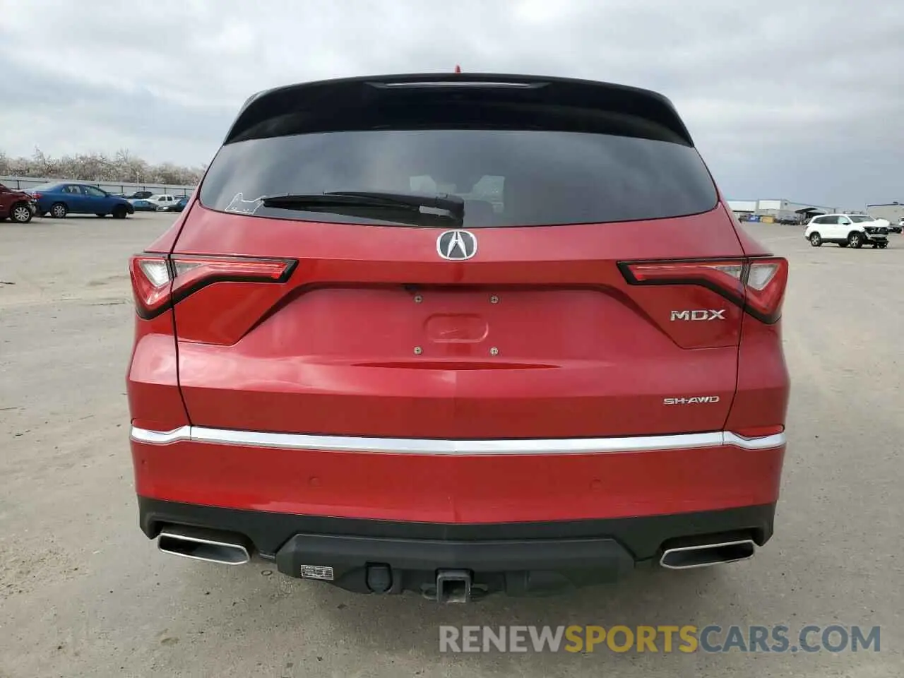 6 Photograph of a damaged car 5J8YE1H87NL041057 ACURA MDX 2022
