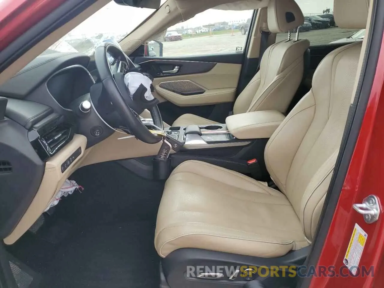 7 Photograph of a damaged car 5J8YE1H87NL041057 ACURA MDX 2022