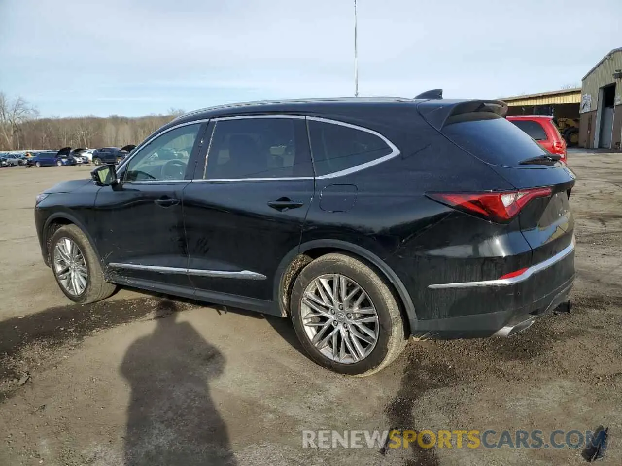 2 Photograph of a damaged car 5J8YE1H87NL041382 ACURA MDX 2022